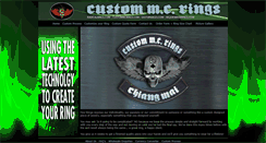 Desktop Screenshot of custommcrings.com