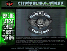 Tablet Screenshot of custommcrings.com